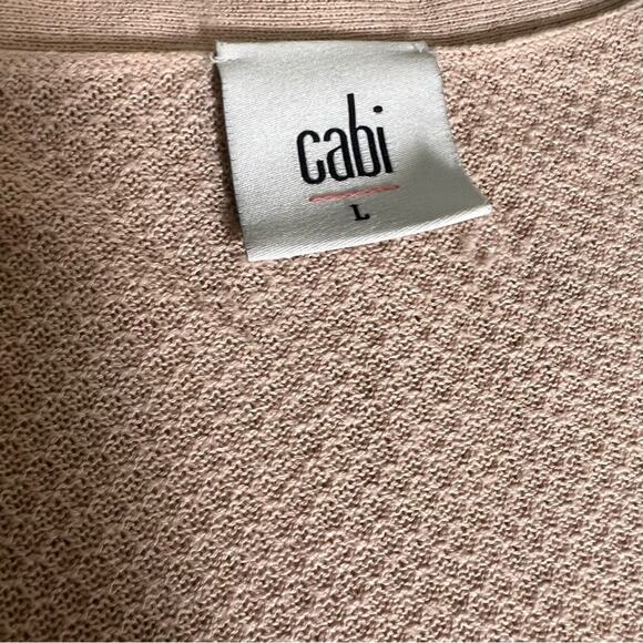 Cabi Lucy Style 5288 Blush Pink Cardigan Size Large - Picture 7 of 8